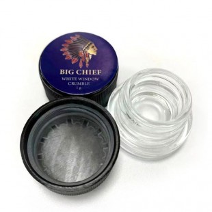 Big Chief Crumble 1g Container 5ml Glass Jar