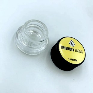 Friendly Farms Live Resin Sauce Concentrate Jar