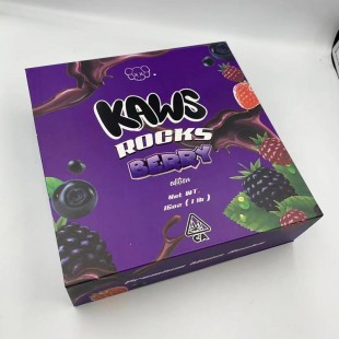 KAWS Moonrock Box Berry Edition