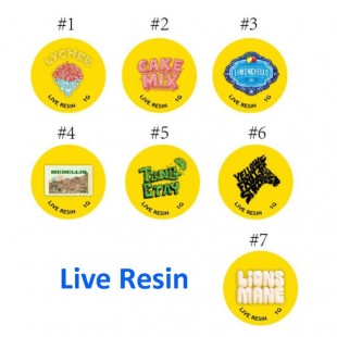 Lemonnade Live Resin Stickers
