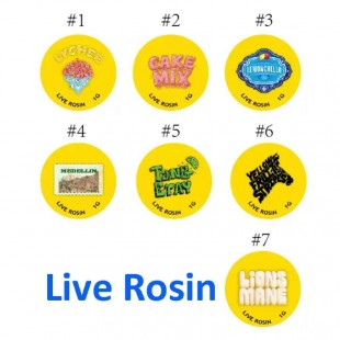 Lemonnade Live Rosin Stickers