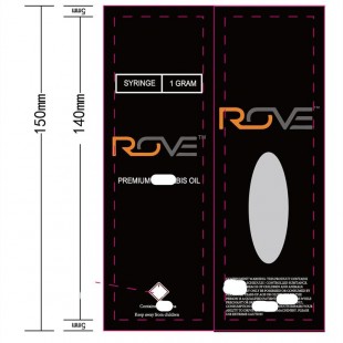 Rove Distillate Syringe Packaging