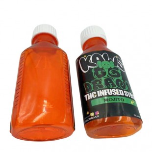 Kaws OG Drank THC Infused Syrup Bottle