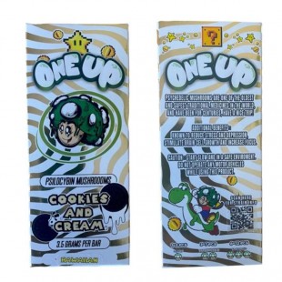 One Up Psilocybin Chocolate Bar Packaging Box