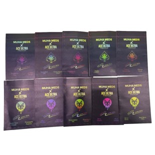 Ace Ultra x Muha Meds 1g Flavors Ace Ultra x Muha Meds 1g Flavors Mylar Bag