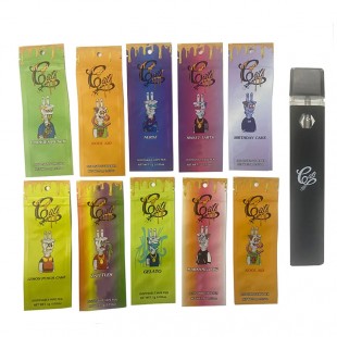 Cali Plug Vape Pen with Mylar Bag Packaging