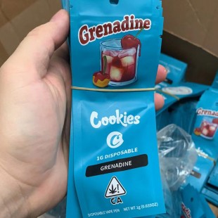 cookies grenadine disposable
