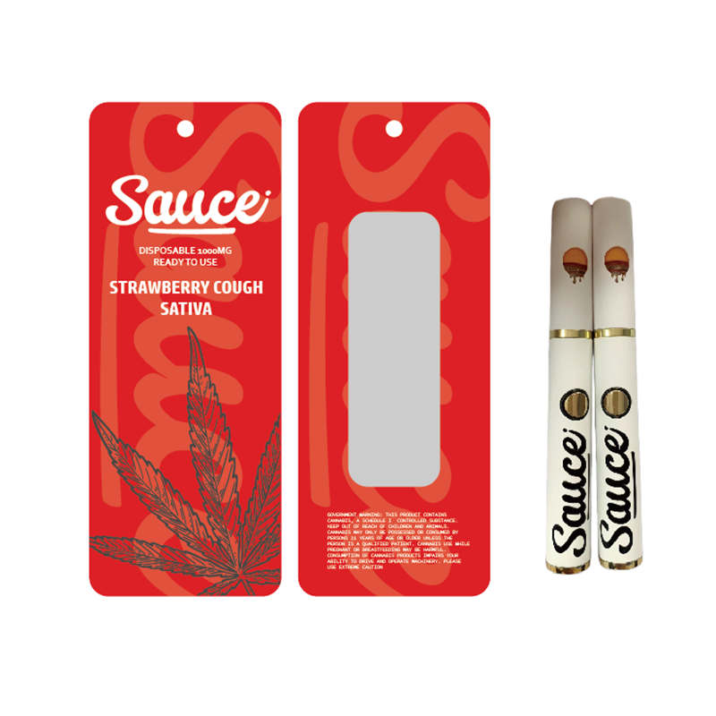 Sauce Disposable Vape Pen Full Glass Tank