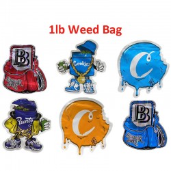 1lb Cannabis Flower Mylar Bag