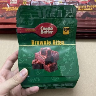 Cannabutter Brownies 600mg Mylar Bag