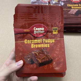 Cannabutter Brownies 600mg Mylar Bag