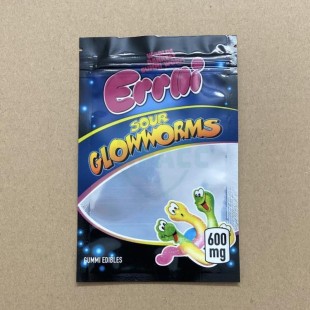 Errlli 600mg THC Gummy Edibles Packaging Mylar Bag