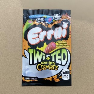 Errlli 600mg THC Gummy Edibles Packaging Mylar Bag