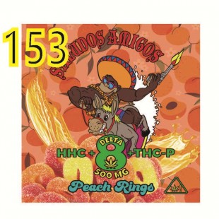 Saludos Amigo Delta-8 Gummies Mylar Bag