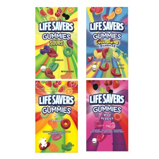 Lifesavers Gummies Mylar Bags