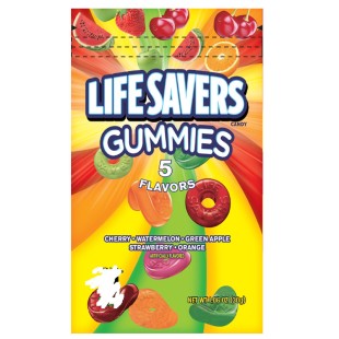 Lifesavers Gummies Mylar Bags