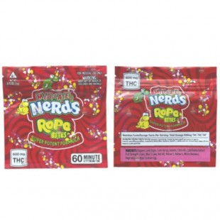 Nerds Rope Bites 600mg THC Candy Bags