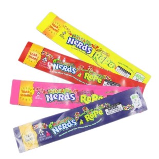 Nerds Rope Packaging 400mg 420mg 500mg 600mg Edibles Mylar Bags