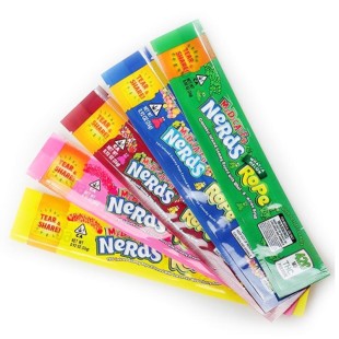Nerds Rope Packaging 400mg 420mg 500mg 600mg Edibles Mylar Bags