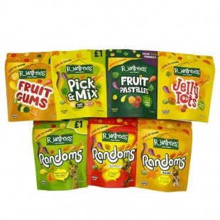 Rowntrees Canna Gummies 500mg Mylar Bags