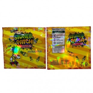 Stoner Patch Dummies Packaging 500mg Edibles Mylar Bags