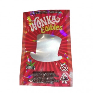 Wonka Edibles Gummies 600mg Mylar Bags