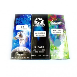 Moonrock Pre Roll Packaging Case