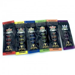 Moon Rockets Pre-Rolls 1000mg Packaging Tube and Bag