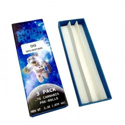 Moonrock Pre Roll Joint Box 3 Pack